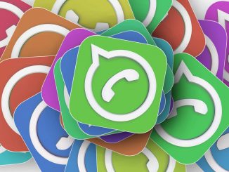 WhatsApp-Logo in verschiedenen Farben